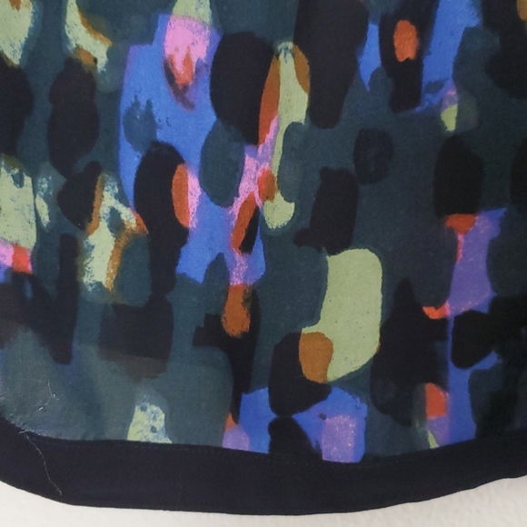 Cabi Multicolored Artsy Print Sleeveless Top XS - Picture 8 of 12